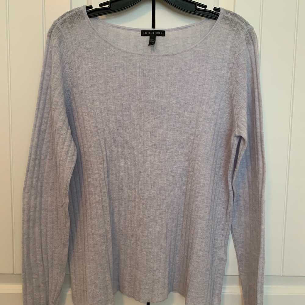 Eileen Fisher Tencel/Wool/Alpaca Sweater